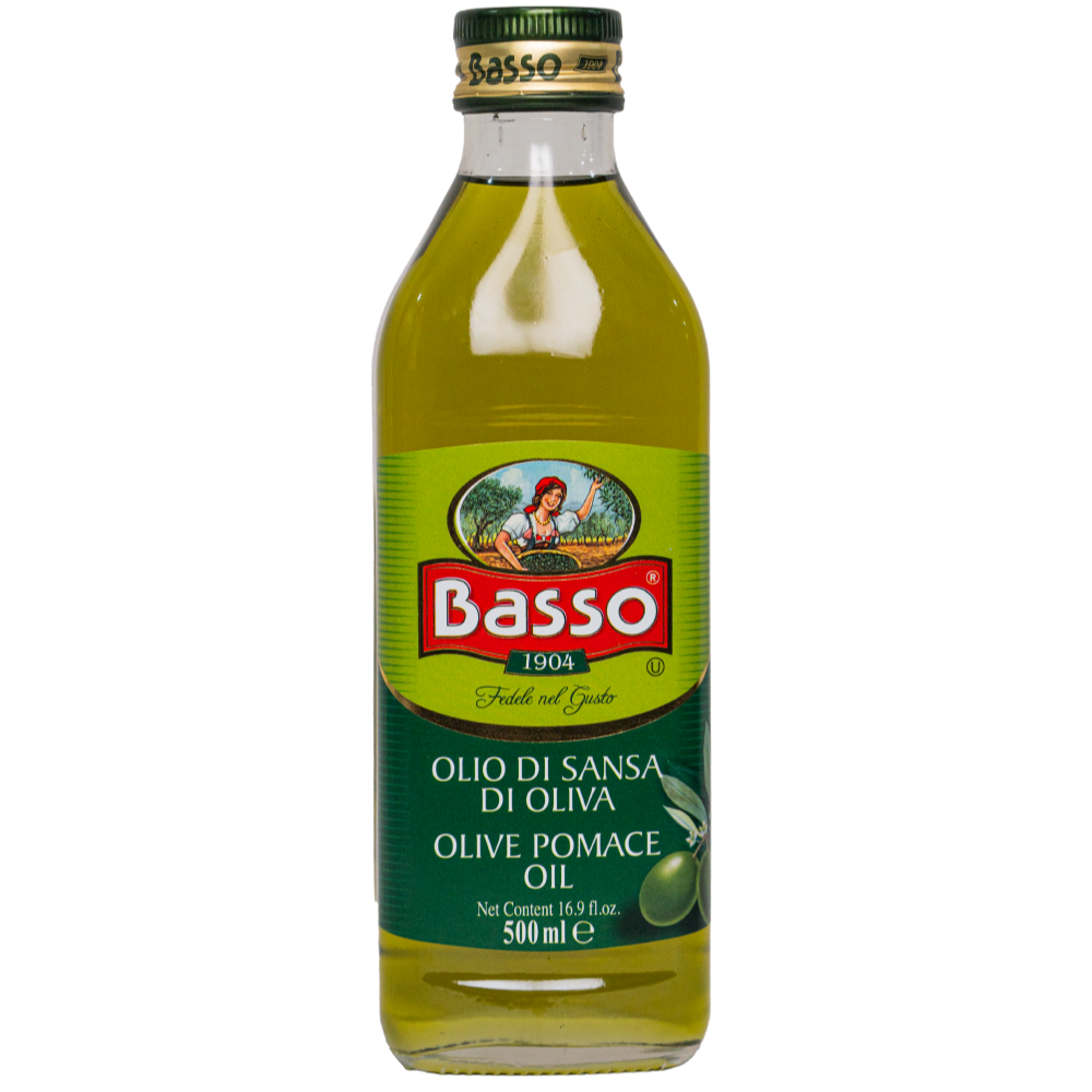 Basso Aceite Extra Virgen de Oliva Pomace 500ml